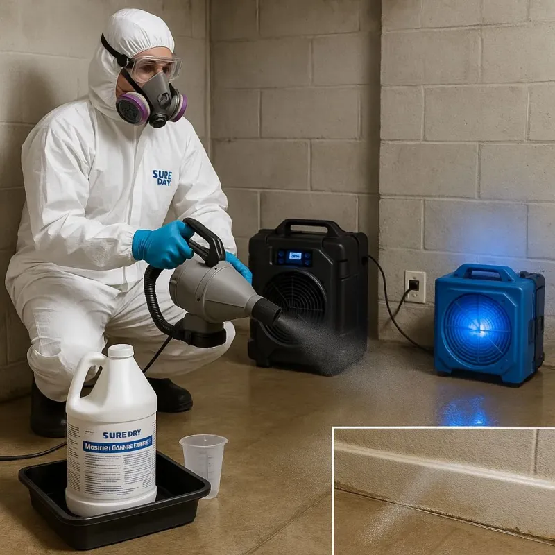 Sanitization and Odor Removal process in Hennessey, OK