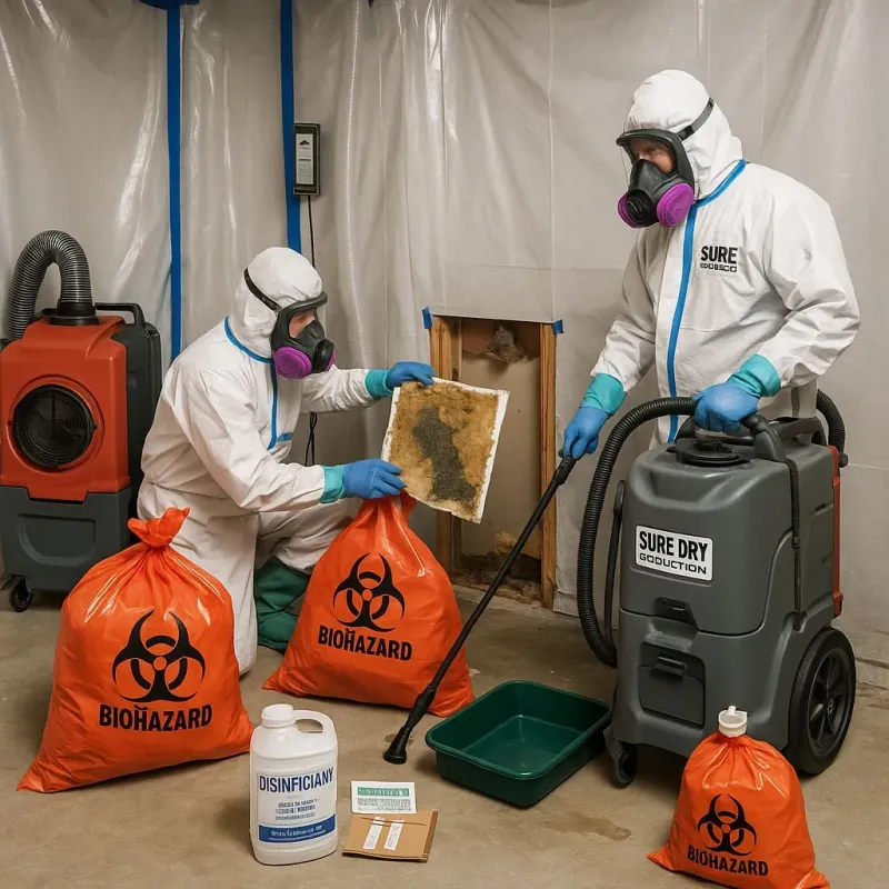 Contaminated Water Handling Protocols process in Hennessey, OK