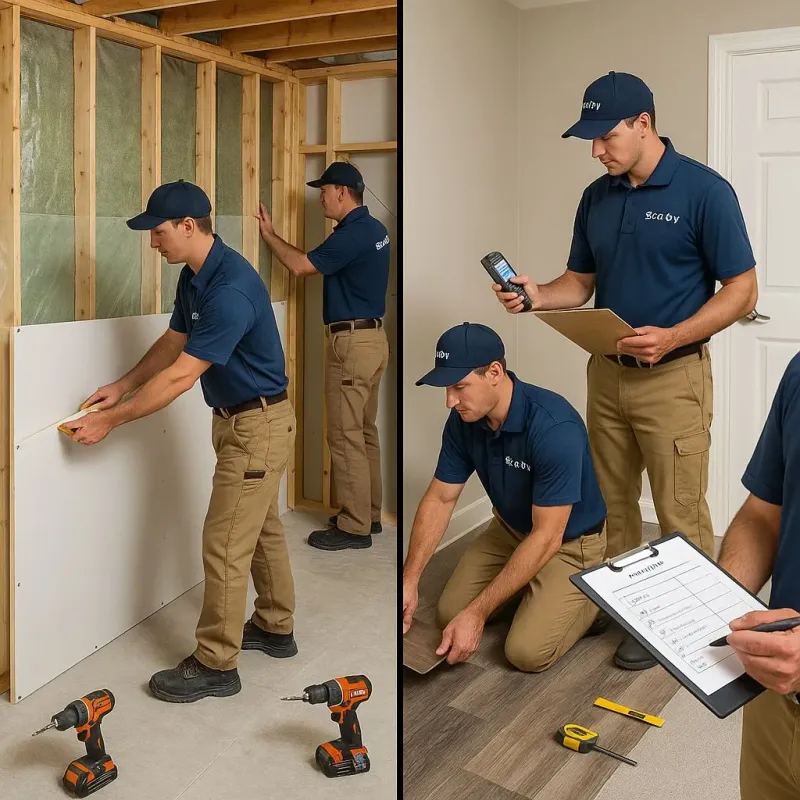 Repairs and Reconstruction process in Hennessey, OK
