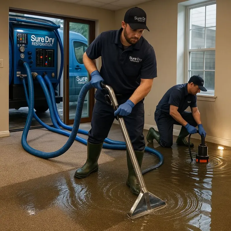 Water Extraction and Removal process in Hennessey, OK